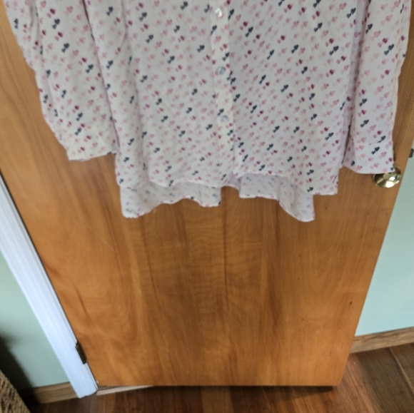 Jane and Delancey Multicolor Printed Button-Down Shirt - Picture 4 of 5